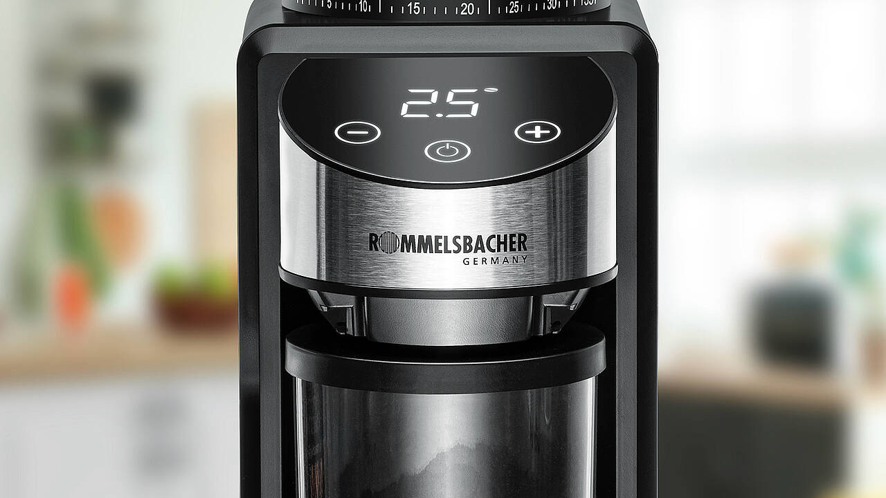 Technik zu Hause: Rommelsbacher Kaffeemühle EKM 400 im Test